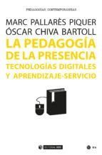 Portada de La pedagog&iacute;a de la presencia (Ebook)
