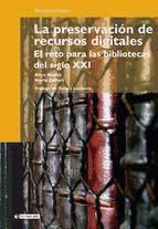 Portada de La preservación de recursos digitales (Ebook)