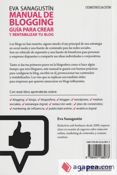 Manual de blogging Guía para crear y rentabilizar tu blog