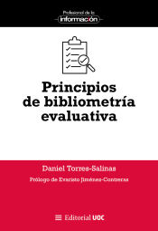 Portada de Principios de bibliometría evaluativa