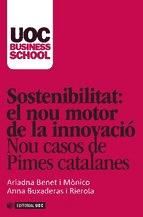 Portada de Sostenibilitat: el nou motor de la innovació (Ebook)