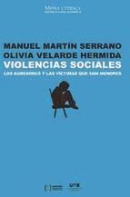 Portada de Violencias sociales (Ebook)