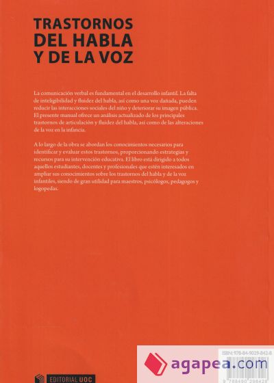 Trastornos del habla y de la voz