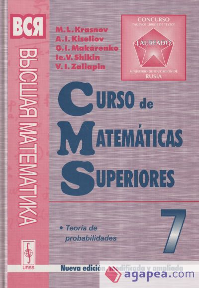 Curso de matemáticas superiores. Teoría de probabilidades. T.7