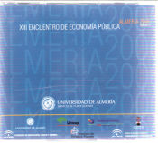 Portada de XIII Encuentro de Economía Pública