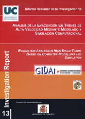 Portada de Análisis de la evacuación en trenes de Alta Velocidad mediante modelado y simulación computacional