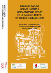 Portada de Probabilidad de incumplimiento e indicadores de riesgo en la banca europea