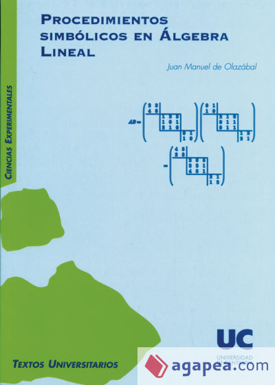 Procedimientos simbólicos en álgebra lineal