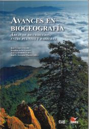 Portada de Avances en biogeografía: Áreas de distribución: entre puentes y barreras