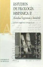 Portada de ESTUDIOS DE FILOLOGIA HISPANICA II