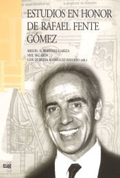 Portada de Estudios en honor de Rafael Fente Gómez