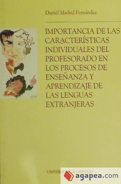 Importancia de las características individuales del profesorado en los procesos de enseñanza y aprendizaje de las lenguas extranjeras