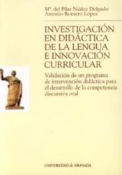 Portada de Investigacion en Didáctica de la Lengua e innovación curricular