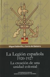 Portada de La legión española 1920-1927