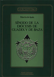 Portada de Sínodo de Guadix y de Baza (1554)