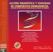 Portada de Acción terapeútica y toxicidad de compuestos inorgánicos