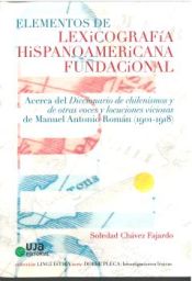 Portada de Elementos de lexicografía hispanoamericana fundacional