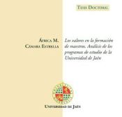 Portada de Los valores en la formación de maestros, análisis de los programas de estudio de la Universidad de Jaén