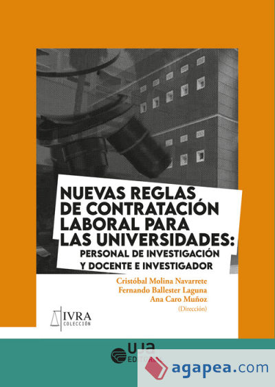 Nuevas reglas de contratación laboral para las universidades: personal de investigación y docente e investigador