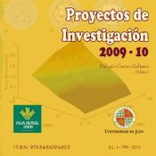 Portada de Proyectos de Investigación 2009-10