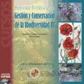 Portada de Seminario Internacional Gestión y Conservación de la Biodiversidad III