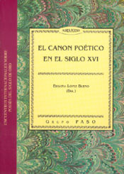 Portada de El canon poético en el siglo XVI