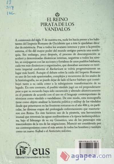 El reino pirata de los vándalos El reino pirata de los vándalos