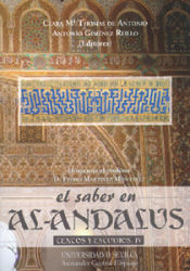 Portada de El saber en Al-Andalus. Textos y estudios IV