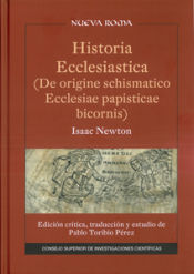 Portada de Historia Ecclesiastica (De origine schismatico Ecclesiae papisticae bicornis)
