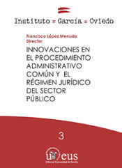 Portada de Innovaciones en el procedimiento administrativo común y el régimen jurídico del sector público