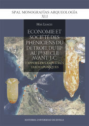 Portada de Économie et société des Phéniciens du Détroit, du IIIe au Ier siècle avant J.-C.: L'apport des amphores tardo-puniques