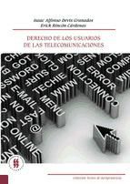 Portada de DERECHO DE LOS USUARIOS DE LAS TELECOMUNICACIONES (Ebook)