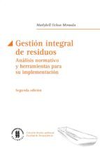 Portada de Gestión integral de residuos (Ebook)