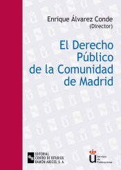 Portada de El Derecho público de la Comunidad de Madrid
