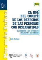 Portada de El rol del comit&eacute; de los derechos de las personas con discapacidad (Ebook)