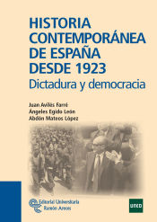 Portada de Historia contemporánea de España desde 1923