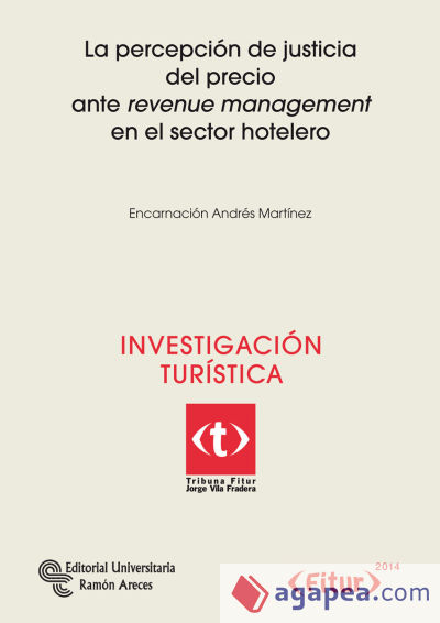 La percepción de justicia del precio arte revenue management en el sector hotelero