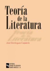 Portada de Teoría de la literatura