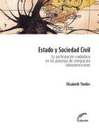 Portada de Estado y sociedad civil (Ebook)