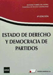 Portada de Estado de derecho y democracia de partidos