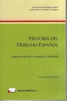 Portada de Historia del Derecho Español: Segunda edición, corregida y ampliada