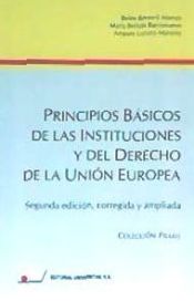 Portada de Principios Básicos de las Instituciones y del Derecho de la U.E