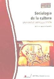 Portada de Sociología de la cultura