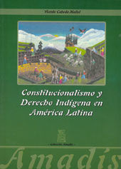 Portada de CONSTITUCIONALISMO Y DERECHO INDÍGENA EN AMÉRICA LATINA