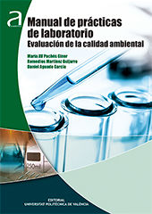 Portada de Manual de prácticas de laboratorio. Evaluación de la calidad ambienta