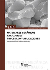 Portada de Materiales cerámicos avanzados: procesado y aplicaciones