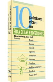 Portada de 10 palabras clave en ética de las profesiones