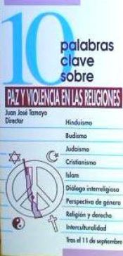 Portada de 10 palabras clave sobre paz y violencia en las religiones