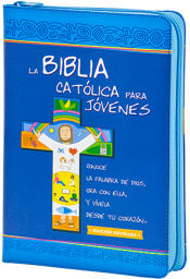 Portada de Biblia católica para jóvenes con cremallera