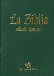 Portada de Biblia, ed. popular bolsillo, plástico